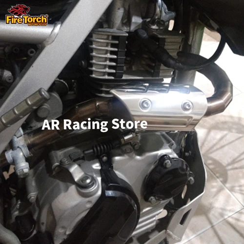 Imagen 2 del producto Protector térmico Universal para tubo de escape de motocicleta, cubierta de fibra de carbono, aislamiento térmico, Protector de silenciador antiescaldaduras de 3,8mm a 4,5mm