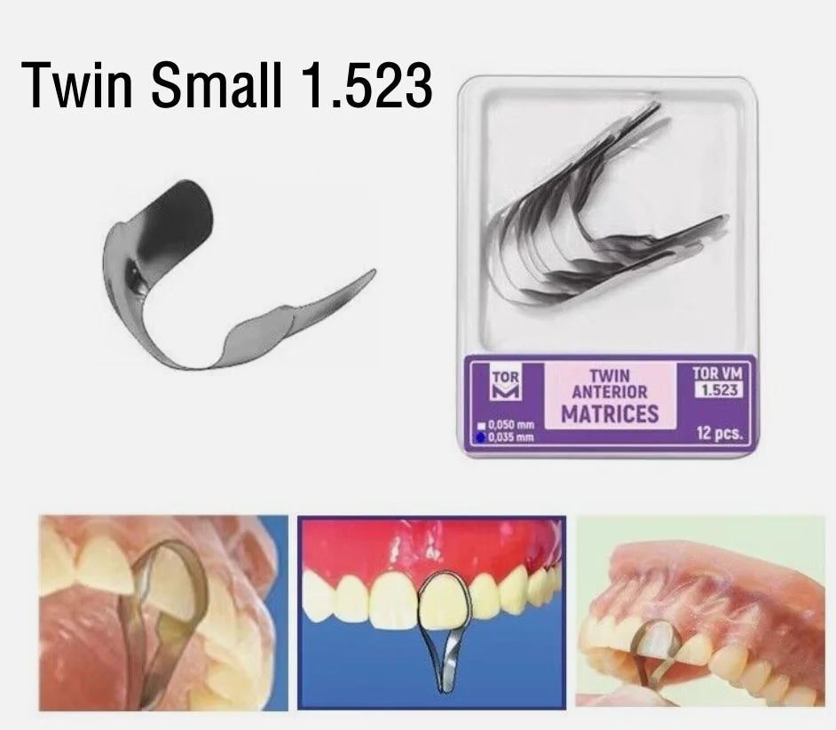 NIGF Tandheelkundige Matrixbanden Grote Kleine Twin Proximale Anterieure Strip Sectionele Voorgevormde Matrices Systemen Tandheelkunde Materialen