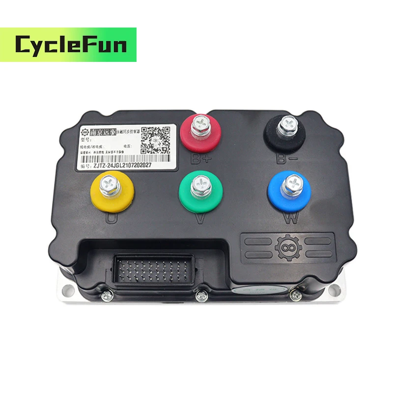 QS138 70H 3KW V3 Mid-Drive Motor With 1:2.35 Internal Reduction Gears With ND72530 Fardriver Controller For Electric Motorcycle