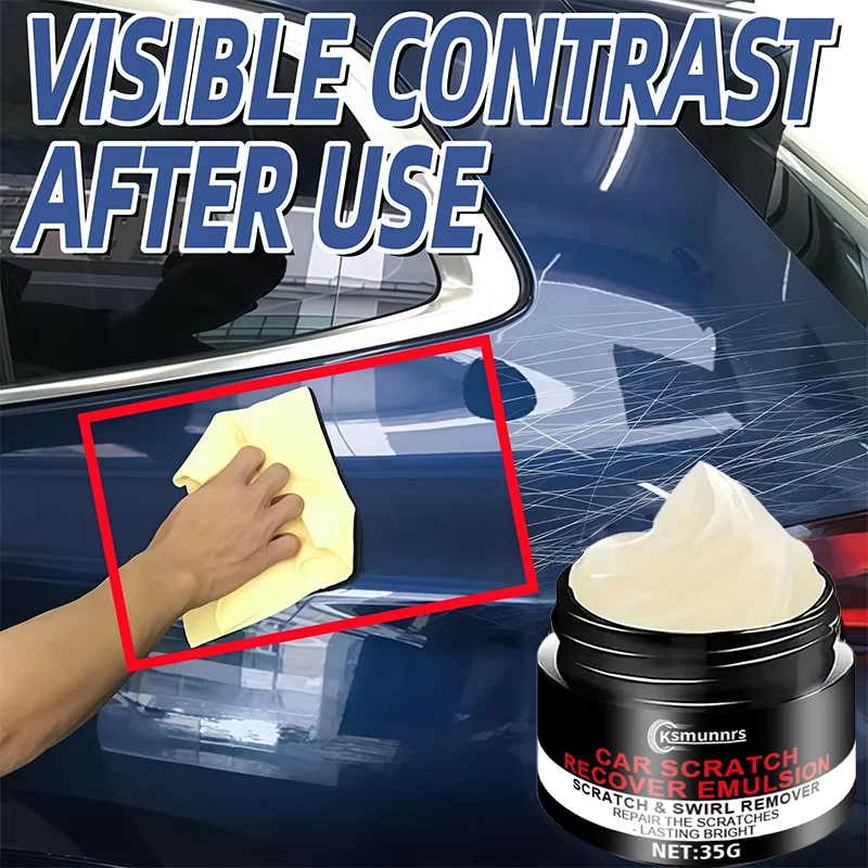 Bid Farewell to The Awkwardness Brought on by Small Flaws on The Back of Your Car. Spread a Light Coat of The Scratch Repair Kit