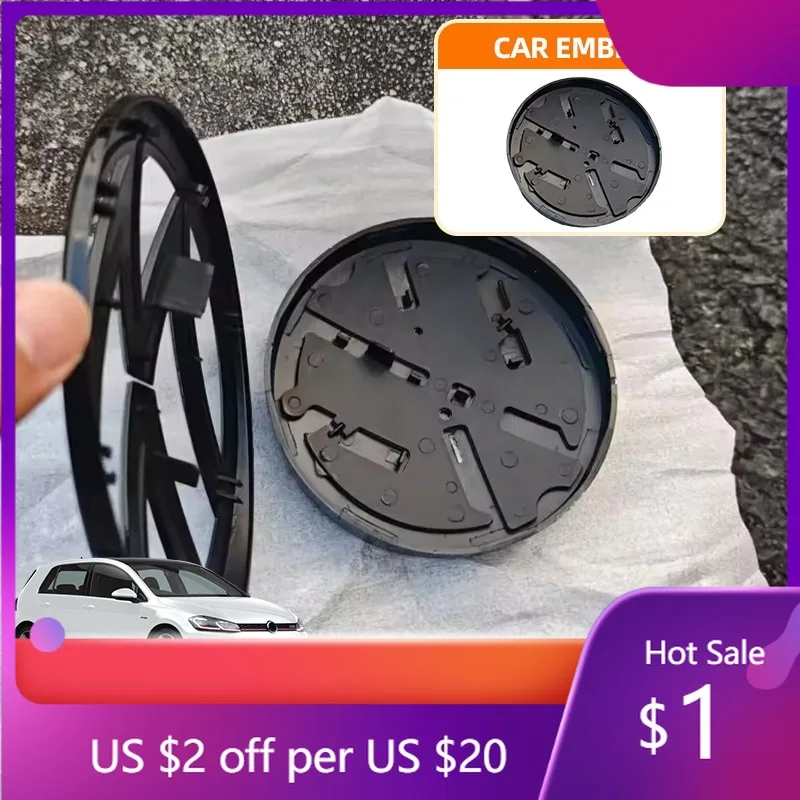 

2026 Новые эмблемы, внутренние наклейки, 2 шт., сменный значок для Golf 7 Golf7 MK 7 2014 2015 2017 2016, автомобильный передний капот, гриль сзади