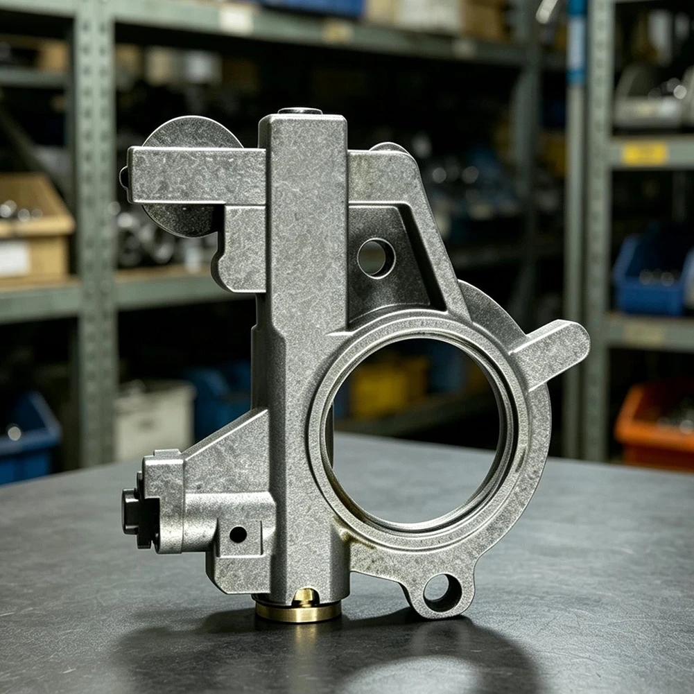 Efficient Oil Delivery Nozzle Oil Pump Lubrication System Part Silver Oil Pump Nozzle Harsh Condition Resistant