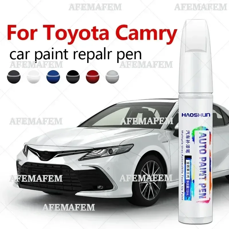 Repair Pen Touch Up Scratch Remover DIY Auto Accessories Black White Gray Red Blue For Toyota Camry 1982-2025 V60 70 80 50