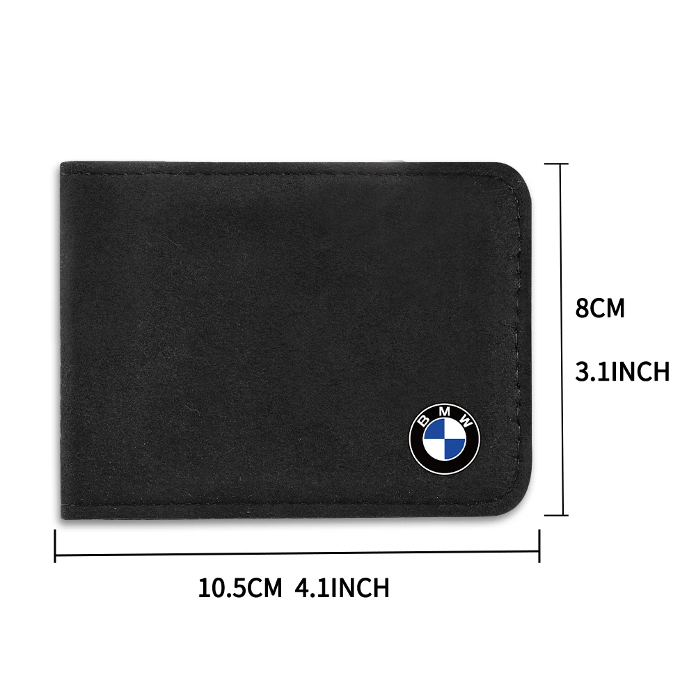 Ultra-thin Driver License Holder Car Driving Documents Business ID Card Package For BMW M Performance M3 M5 M6 X5 E70 F11 G20 X3