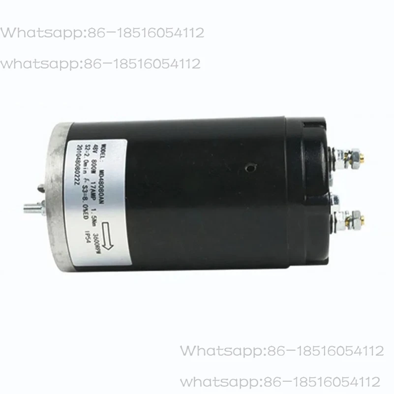 

12 В/24 В 0,8 кВт электрический вилочный погрузчик масляный насос двигатель матовый блок питания двигатель постоянного тока MD12080AN MD24080AN MD48080AN