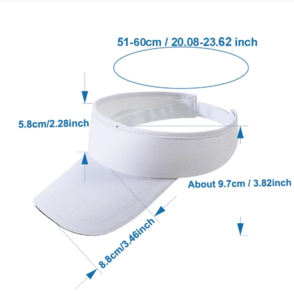 Chapeaux de soleil respirants d'été pour hommes et femmes, visière réglable, Protection UV, capuchon supérieur vide, couronne lettre imprimée, casquette de Protection solaire pour le sport