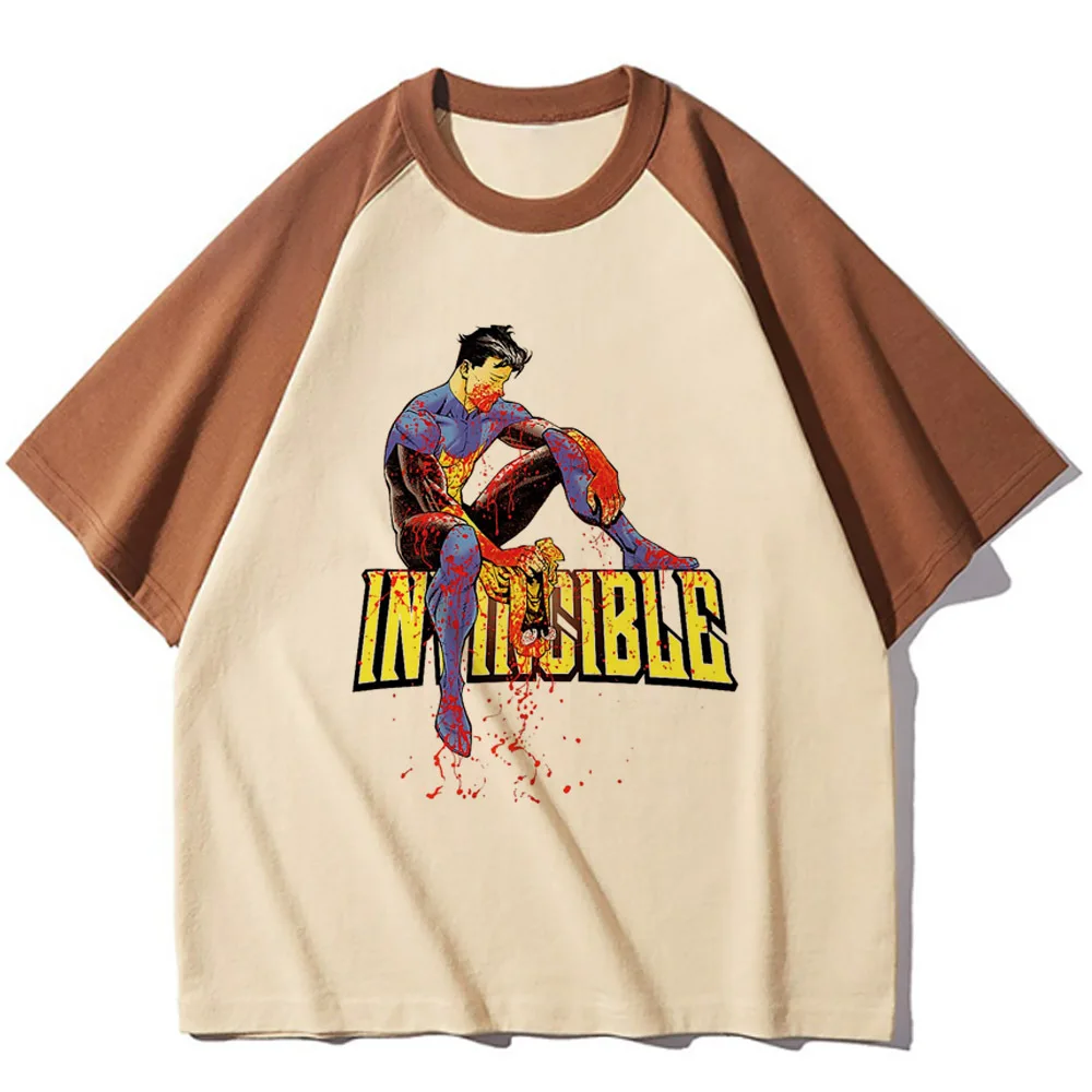 Invincible t-shirt femme grunge goth japan alternative  t-shirt alternative  funny party