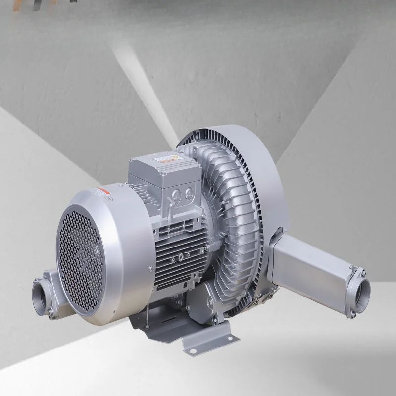 High pressure fan, suction feed aeration, two-stage vortex air pump