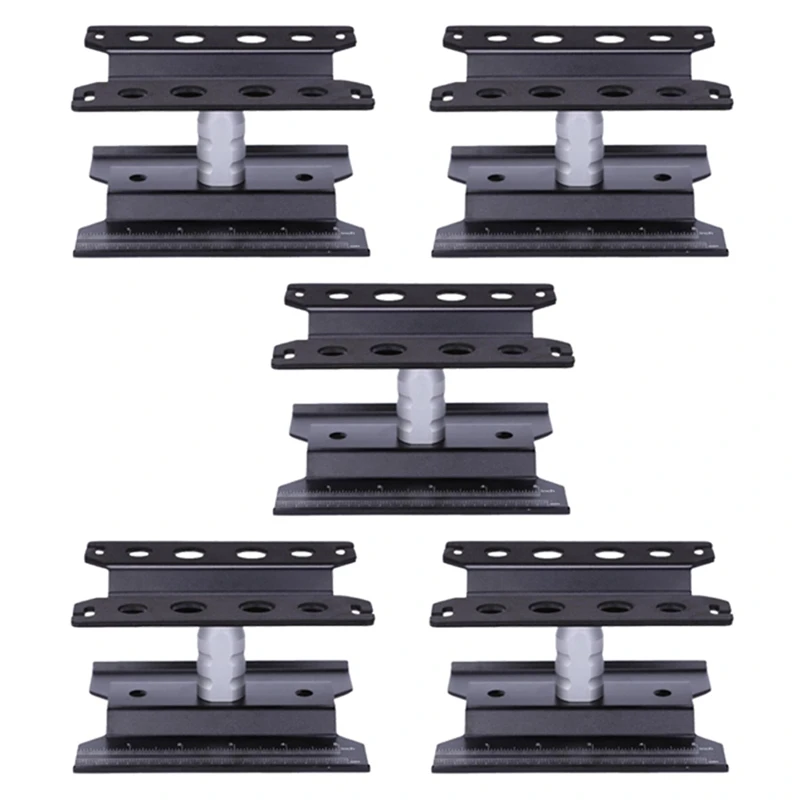 

5X металлическая радиоуправляемая рабочая станция для автомобиля, ремонтная подставка с вращением на 360 градусов для моделей масштаба 1/8 1/10 1/12 1/16, Черная