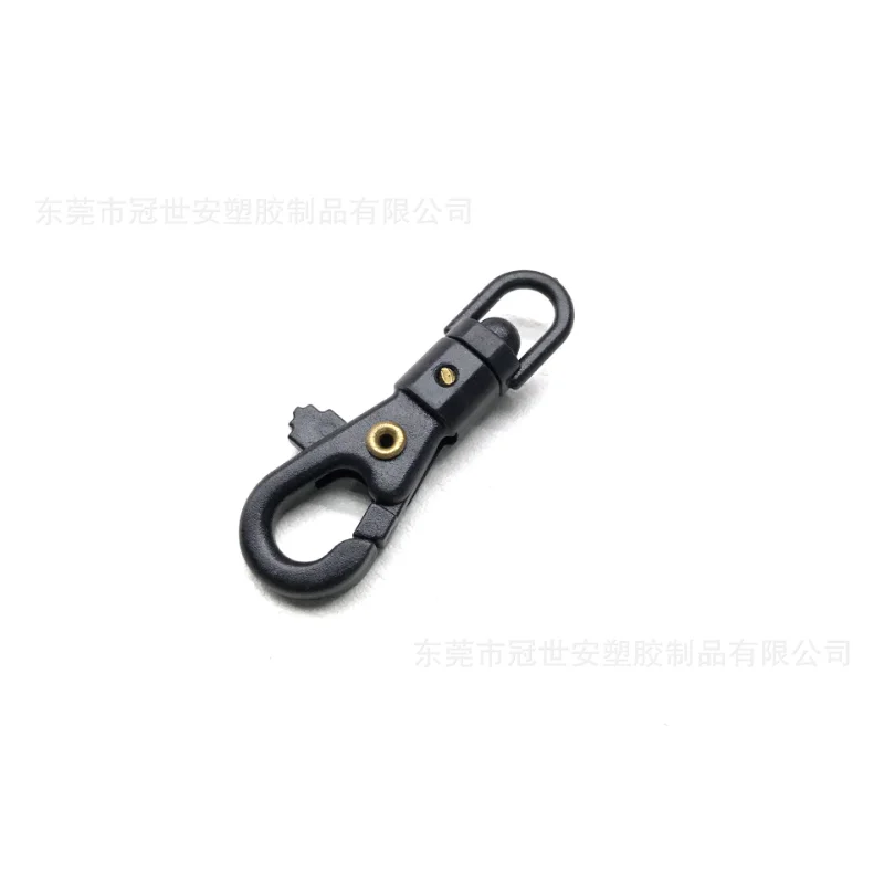 1/5/10pcs Survival Carabiner Rotatable Buckle Quickdraw Chain Tool Key Chain Lightweight Plastic Umbrella Rope Quick Hook