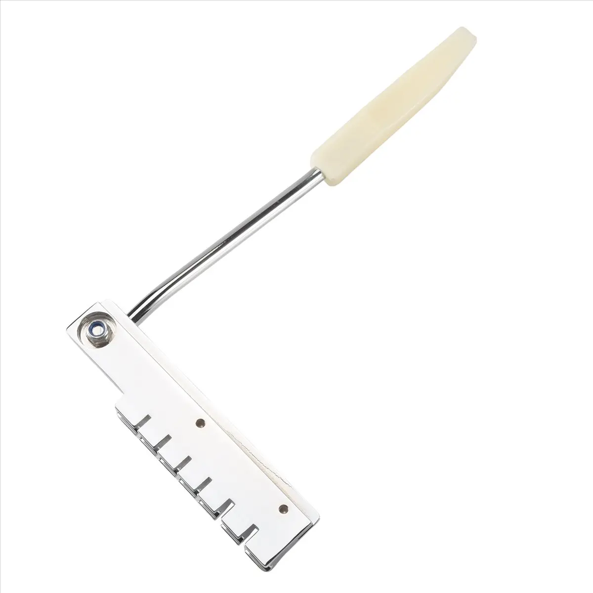 (AD10) Silver Hollowbody Jazz Guitar Tremolo Bridge Tailpiece For Lp Sg Guitar Parts