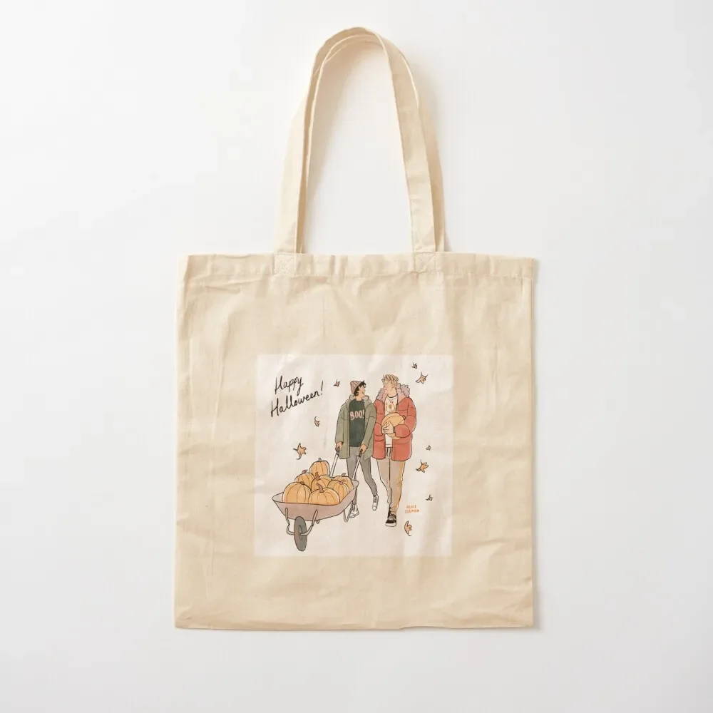 

Happy Halloween Tote Bag tote canvas bags aesthetic custom