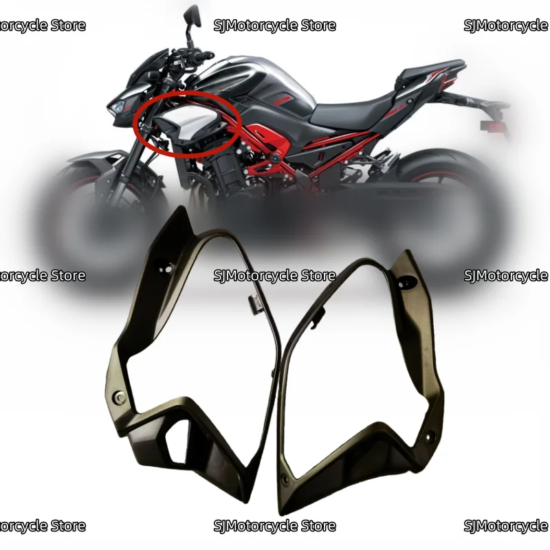 

Боковая крышка бака панели фар, обтекатель воздухозаборника, подходит для Kawasaki Z900 Z900SE 2025-2026