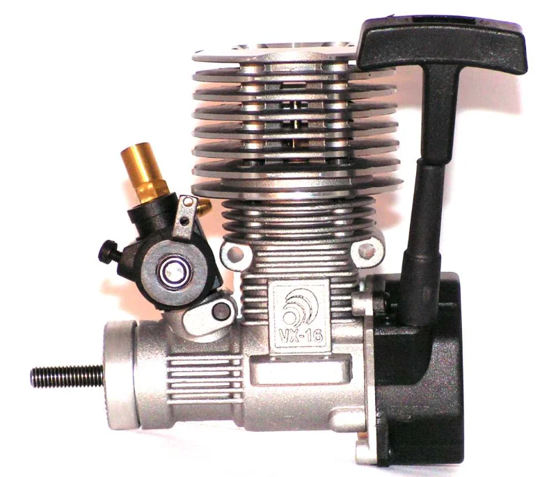 Team Infinity VX-16 Nitro Engine 2.6cc 2-Stroke Air-Cooled Pull Start Methanol Motor for RC Buggy Truck On-Road Car Upgrade