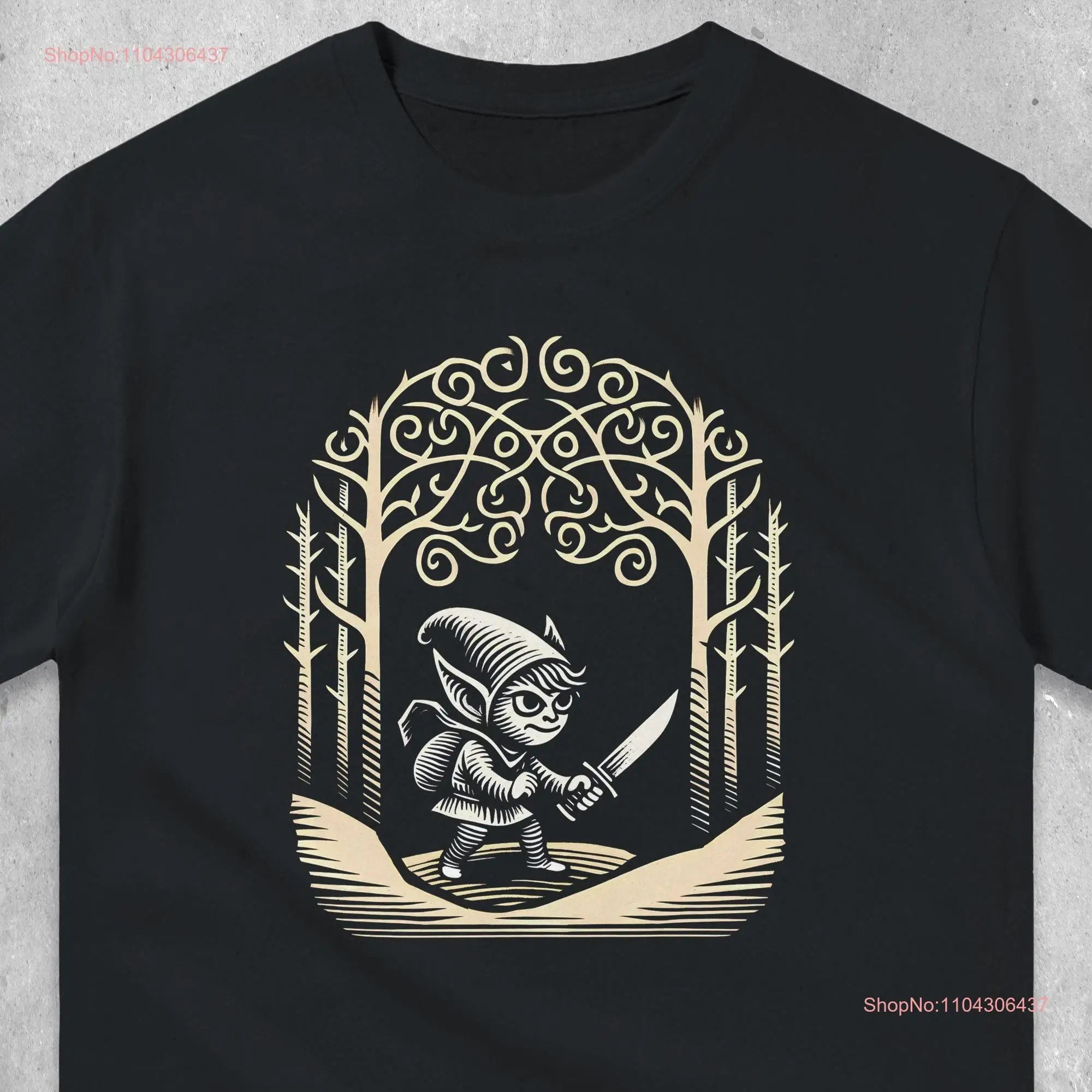 THE THIEF T Shirt Fantasy Illustration Roleplaying DnD Middle Earth LOTR long or short sleeves