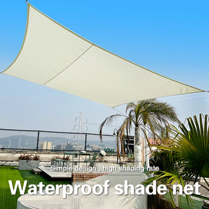 

UV Blocking Sun Sail Enjoy Your Backyard Pool without Worrying About Harmful Rays