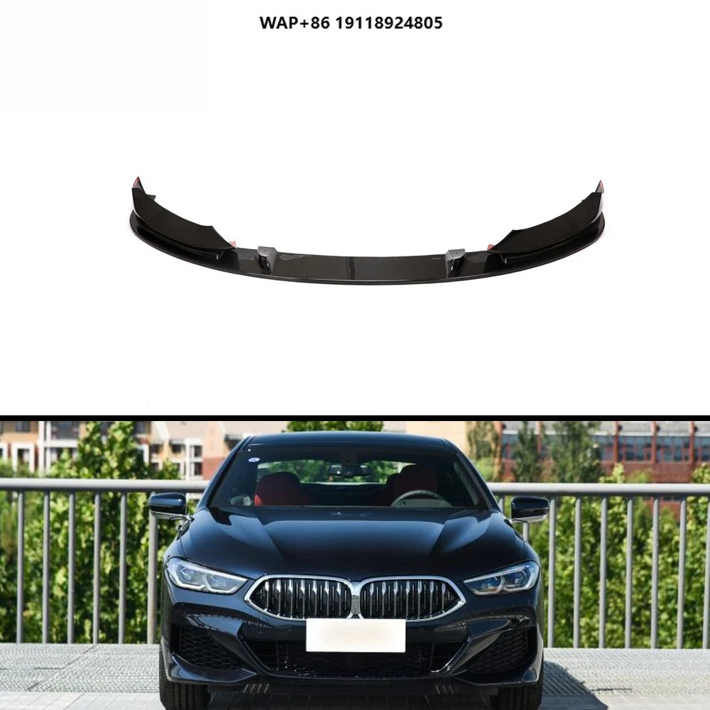 

Dry Carbon Fiber G14 G15 G16 Front Bumper Lip for B-MW 8 Series M-Sport 2D 4D 2018-2021