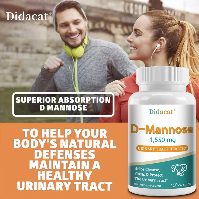 D-Mannose, Supports Urinary Tract Cleansing and Bladder Health, Premium Mannose for Women and Men