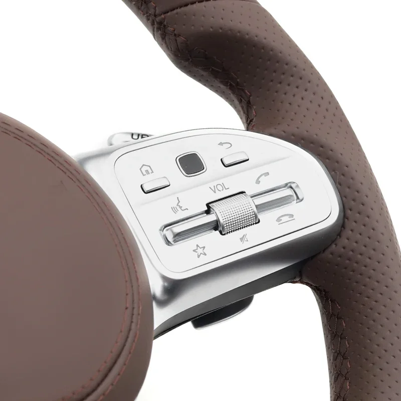 OEM Brązowe Sportowe Kierownice Samochodowe do Mercedes Benz AMG W204 W205 W177 W213 W221 W222 W464 G350 G63 G65 G500 Glc Gle Gls Gla