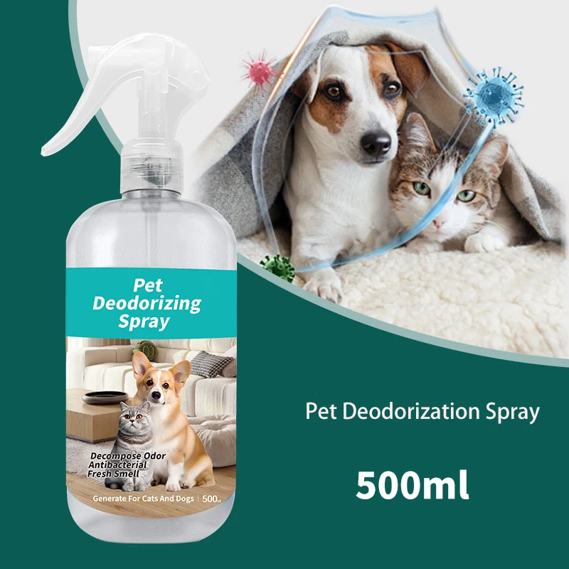 150/500ml Pet Deodorant Germicidal Spray Deodorant Perfume Deodorant Dogs And Cats Urine Deodorant Cleaning Products