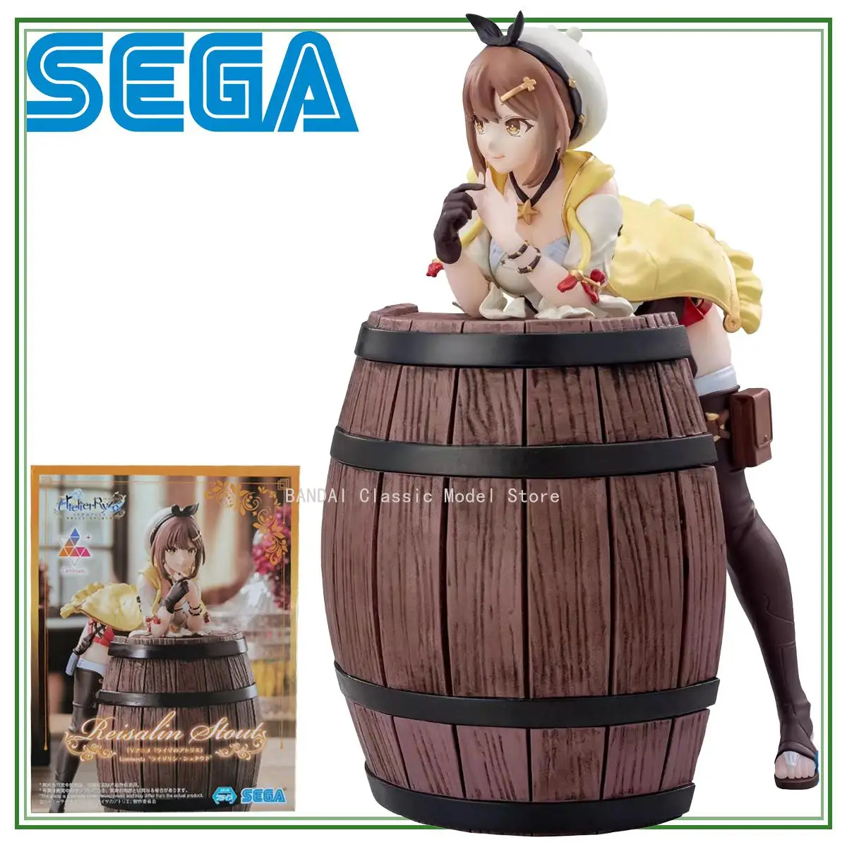 In Stock Original Sega Atelier Ryza Ever Darkness The Secret Hideout Reisalin Figure Anime Genuine Collectible Boxed Model