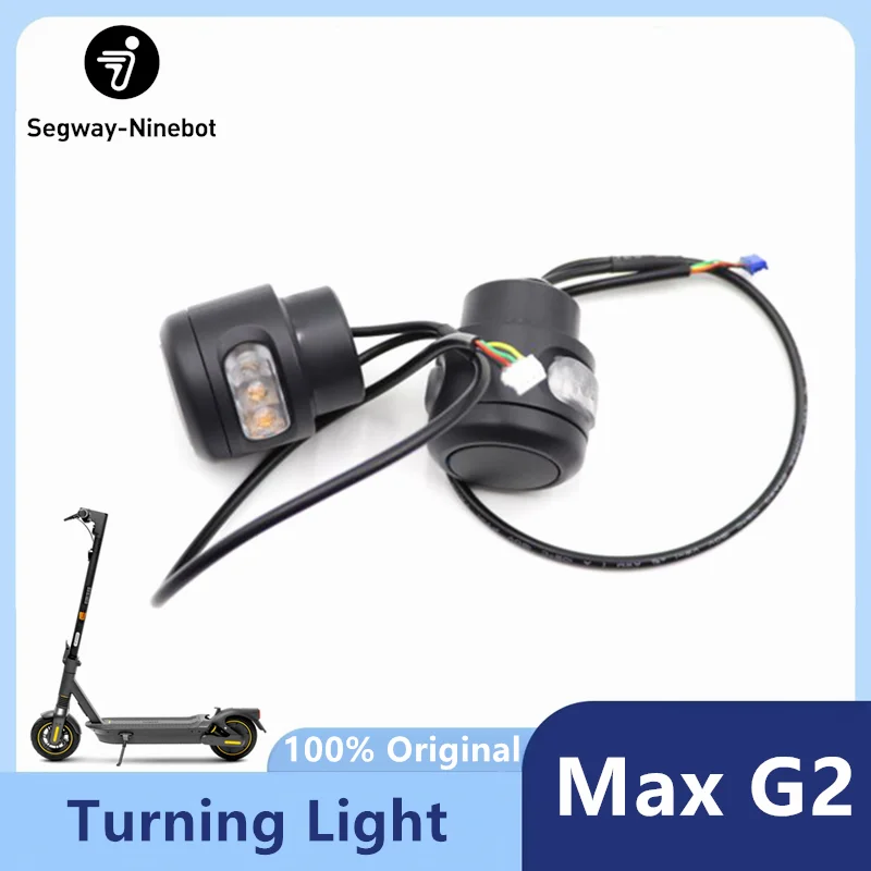 Original Ninebot By Segway Max G2 Turning Light Electric Scooter Handle Tail Left & Right Turn Signal KickScooter Accessories