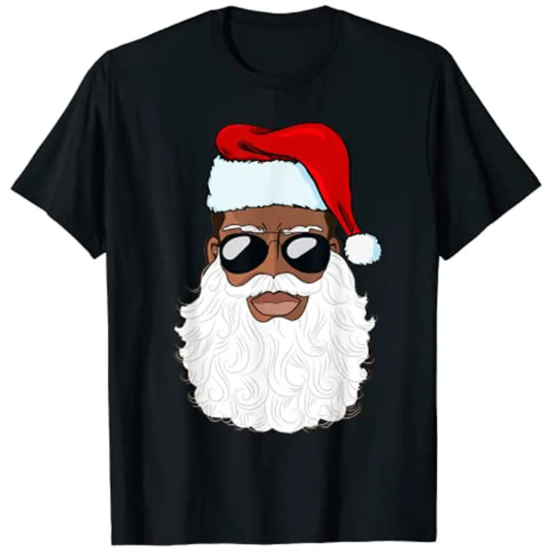 

Santa Claus 3D print men's and women's T-shirt summer short sleeve casual shirt Christmas Eve new fashion