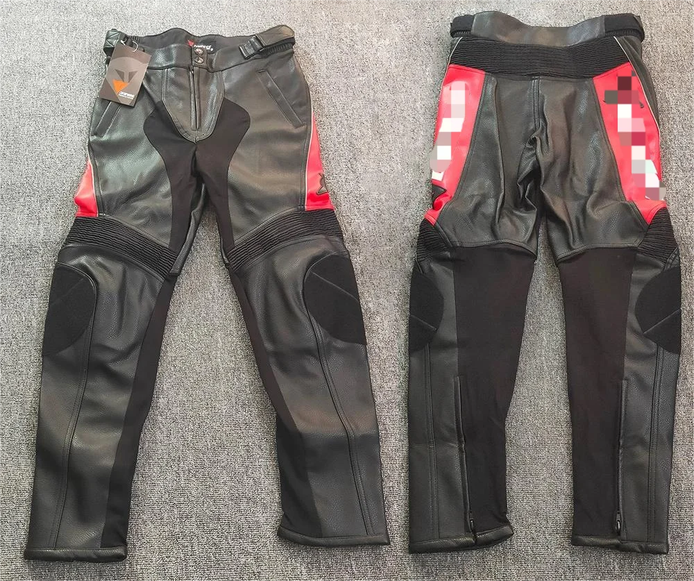 Detachable Windproof Motorcycle Pants for Men, Fall-proof Riding Pants, Thermal Equipment, Quick-Release