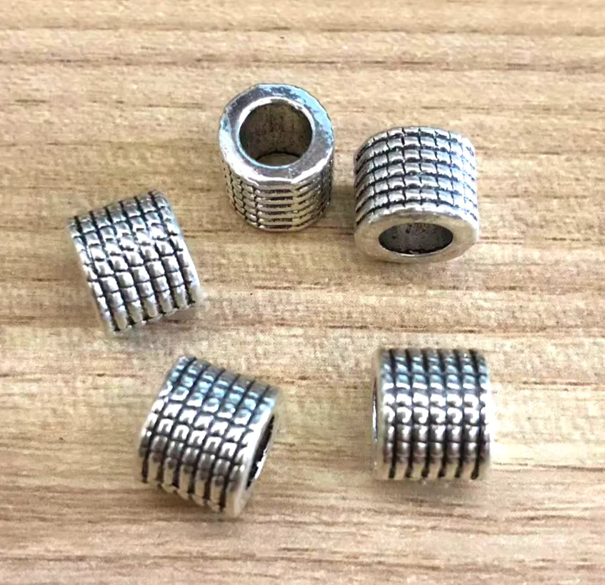 

20pcs 8*7mm Vintage spacer beads for handmade jewelry accessories Zinc alloy metal HW3542