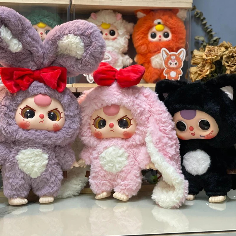 Bebé tres 400% caja ciega de peluche juguetes figura de acción muñecas Kawaii muñeco de peluche colección de cajas misteriosas juguete regalo sorpresa genuino