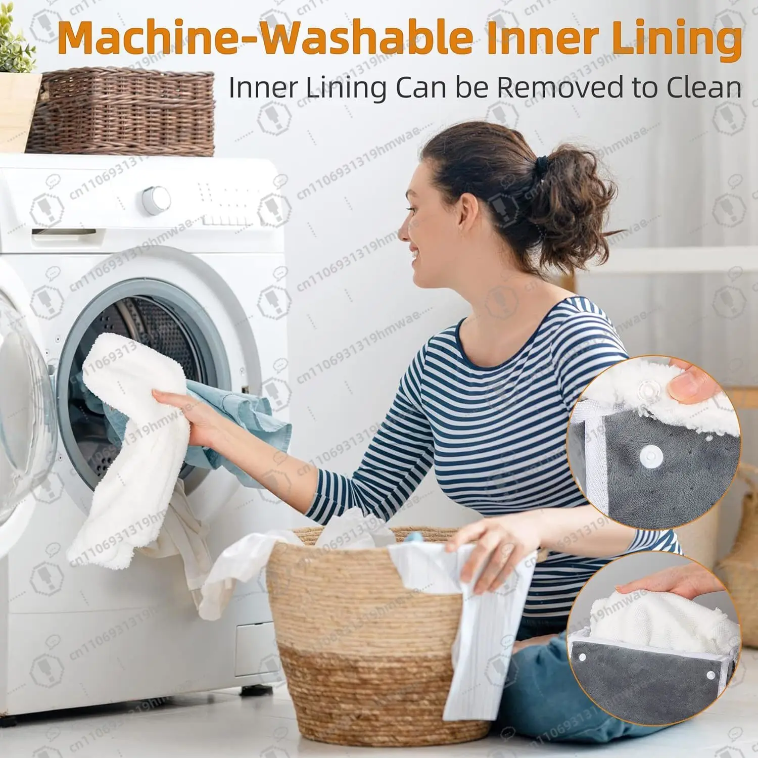 جهاز تدفئة القدمين الكهربائي، جهاز تدفئة القدمين مع 6 إعدادات لدرجة الحرارة و4 إعدادات للمؤقت، استخدام سريع للحرارة لهدايا الشتاء