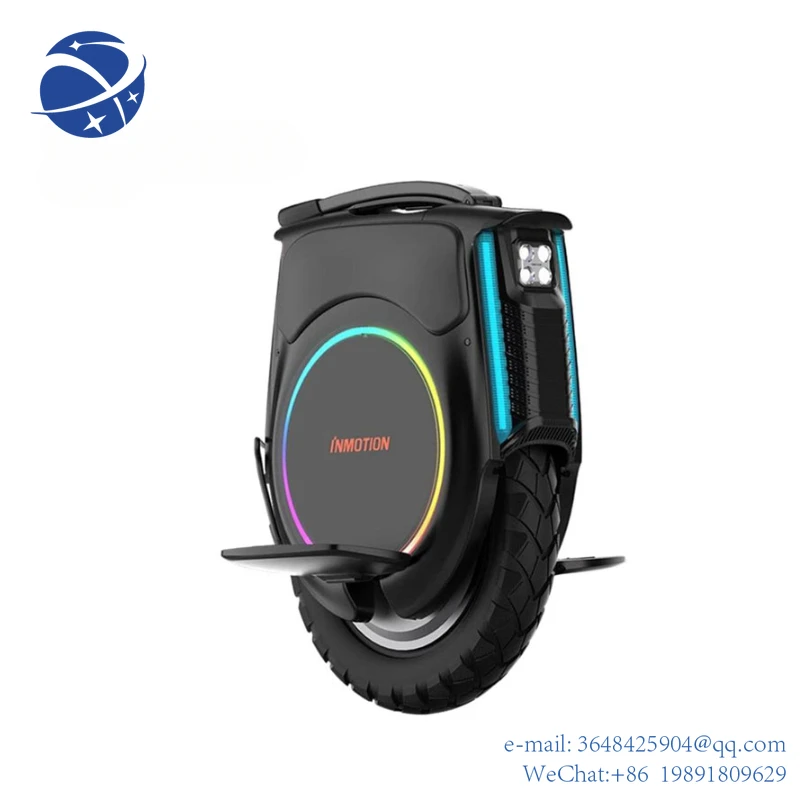 

YYHC Original Monowheel Electric Unicycle 2500W 70Km/h 100V 1750Wh Auto Headlight LED One Wheel E Soocters Inmotion V12