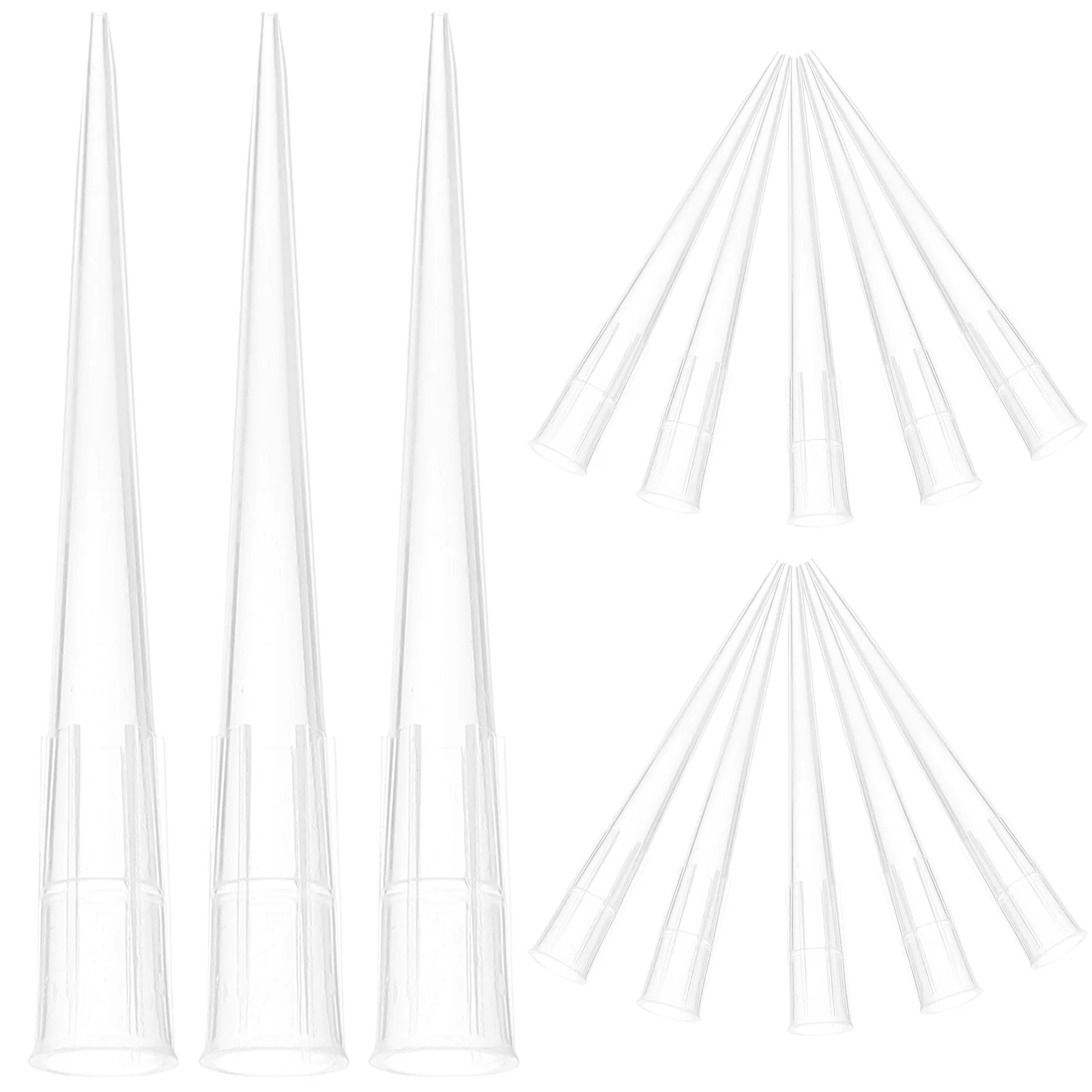 

50pcs Flower Fixation Holder Tubes DIY Plastic Mud Tube for Wedding Bouquet Transparent Vials Gardening Supplies