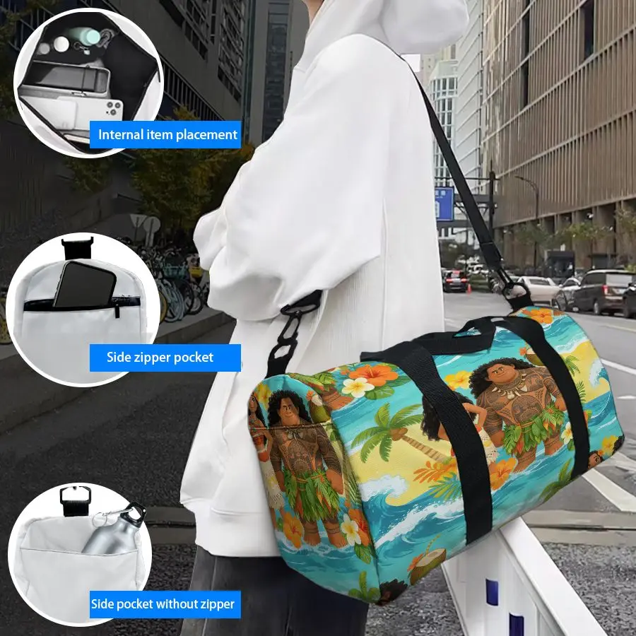 

Moana Theme Travel Bag Business Trip Carry-on Luggage Sports Gym Storage Bag