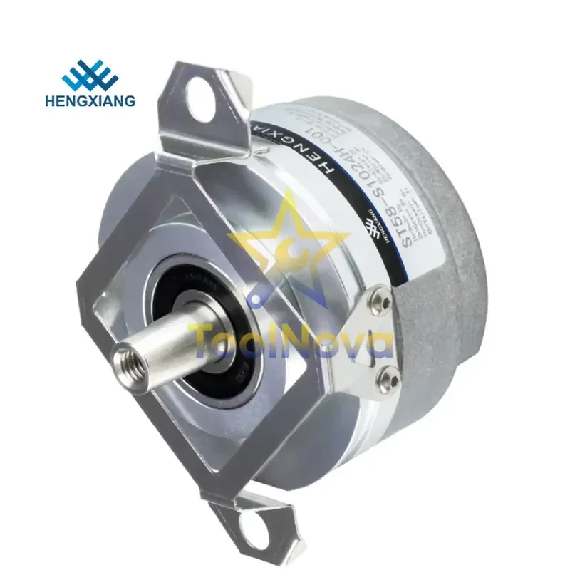 2026Hotsale* HENGXIANG Incremental Rotary Encoder Tapered Shaft 9.25mm ST58 ERN1387 2048 SINCOS Spring Plate Mount 1Vpp 1Vss