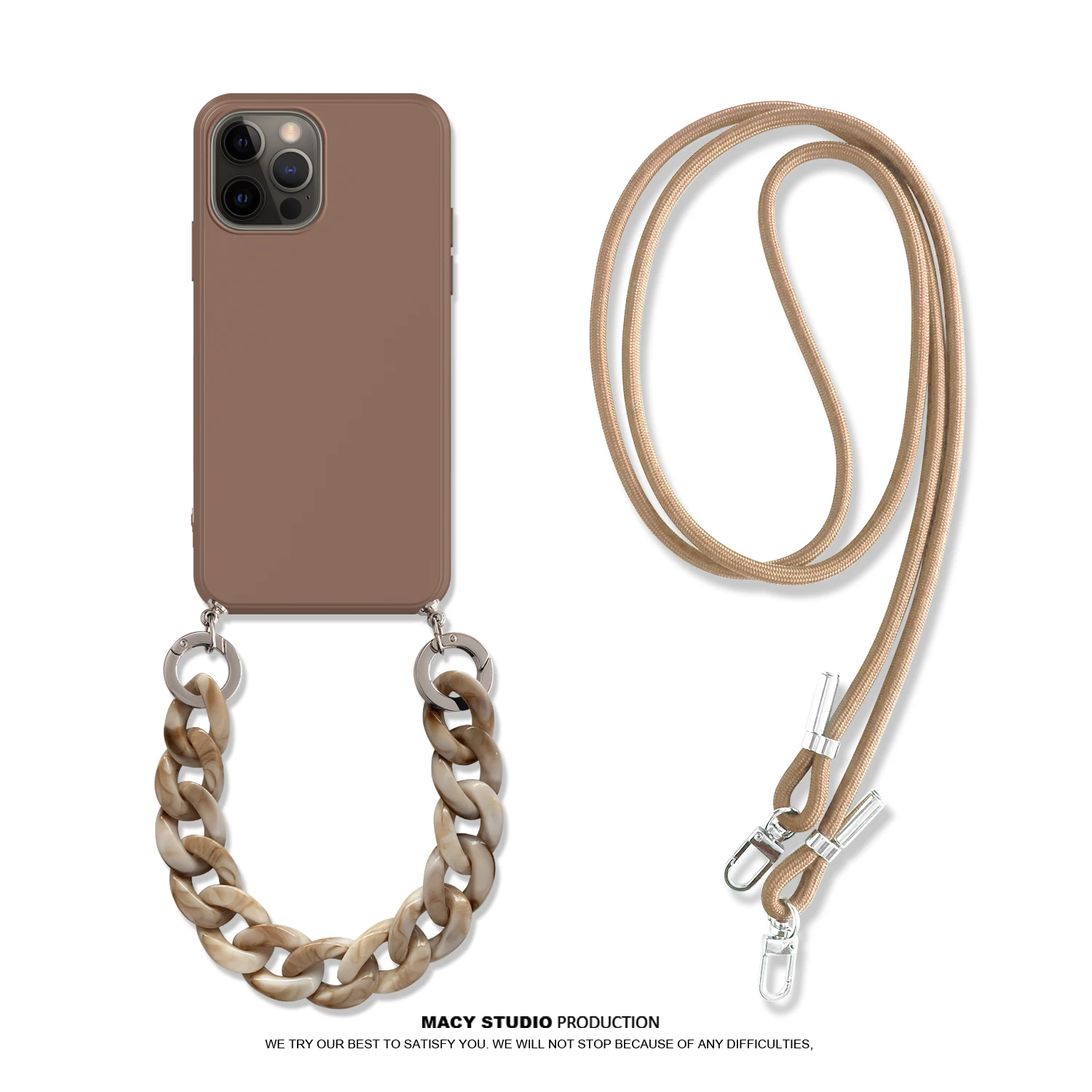 Crossbody Lanyard Necklace Marble Chain Silicone Case for Samsung Galaxy Note 20 Ultra 10 Plus 9 8 Wrist Strap Cover