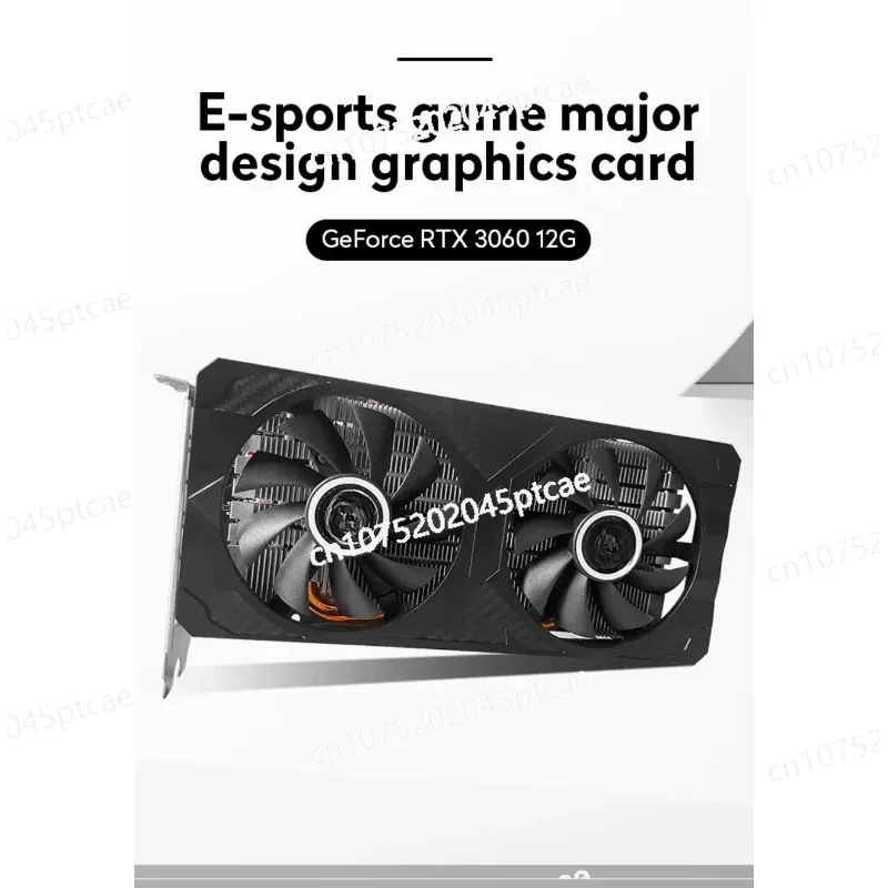 Top New RTX3060 12G Graphics Cards Gaming GDDR6 Rtx 3060 12GB GPU Computer PC 192bit DP*3 PCI Express X16 4.0 RTX3060M 6G Video