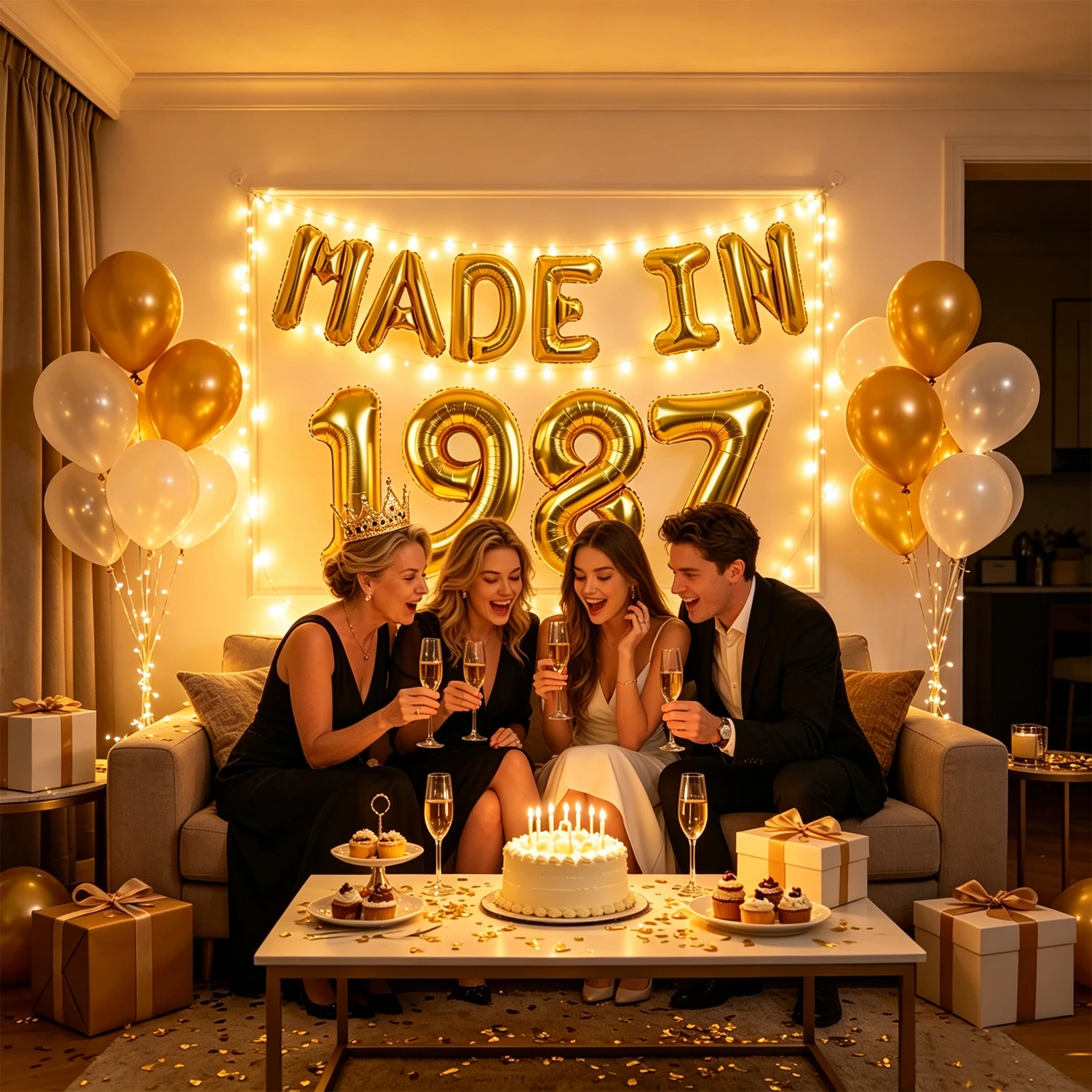Striscione con palloncini in l - Party Banner Gold recensione e prezzo