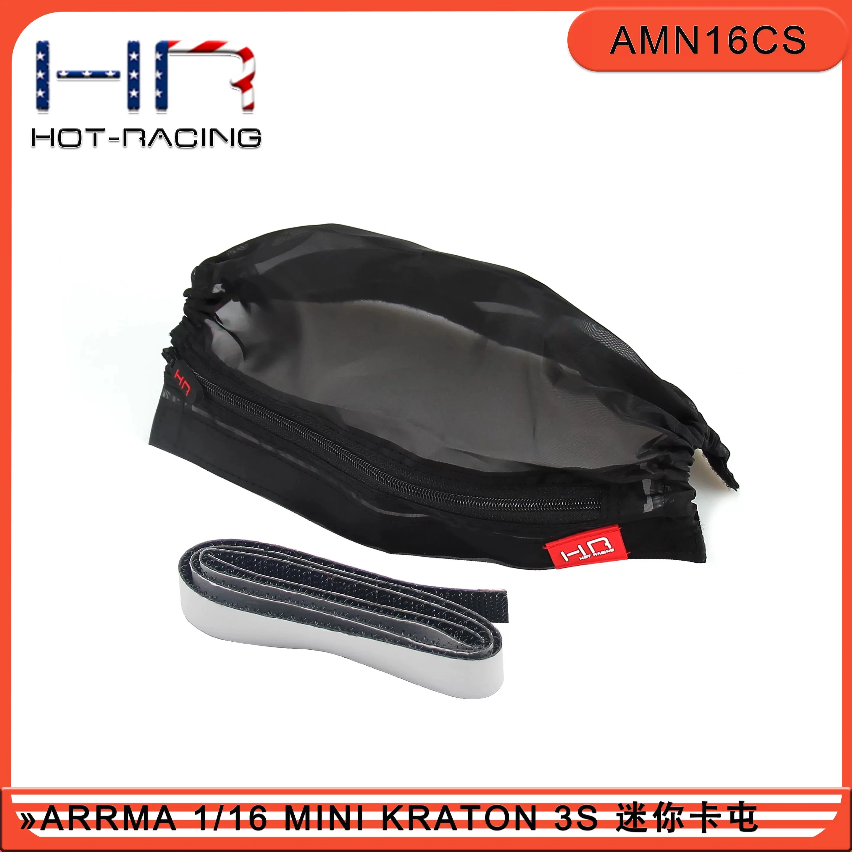HR ARRMA 1/16 Mini Kraton 3S Waterproof & Dustproof Chassis Cover (Easy Install)