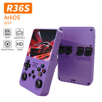 R36S Retro Game Console 64GBHandheld Video Game Console Linux System 3.5 Inch IPS Screen R35s Plus Portable Pocket Video Player