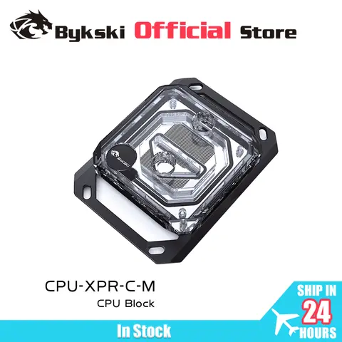 Bykski CPU Water Cooler for Ryzen 5 3600 Ryzen 5/3/7 AM4/AM3 Block Support SNCY Motherboard Radiator CPU-XPR-C-M
