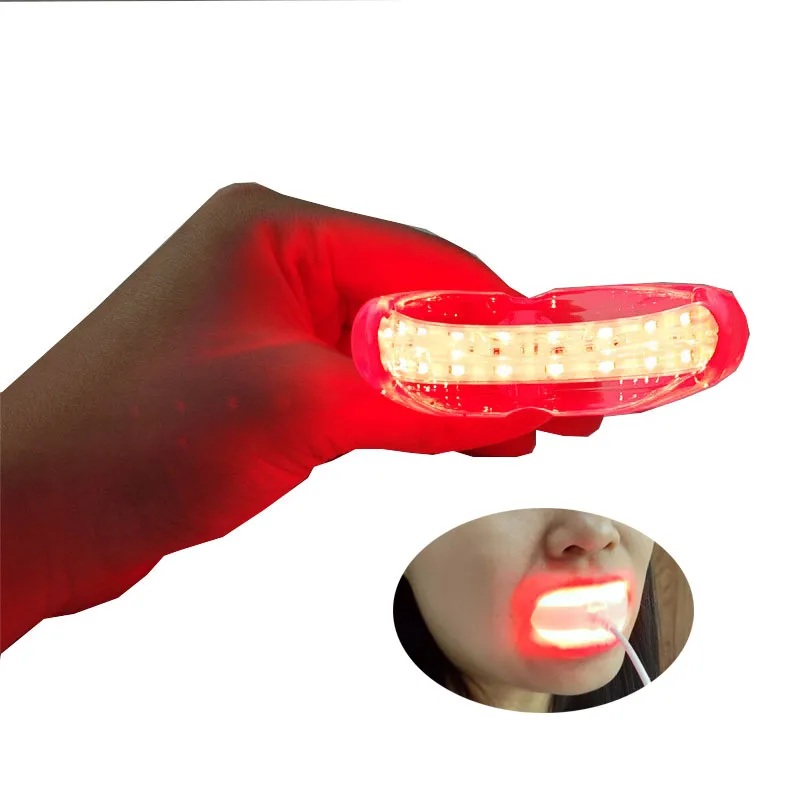 Light Therapy And Oral Care new Red Light Device Helps Sensitive Teeth Receding Gums