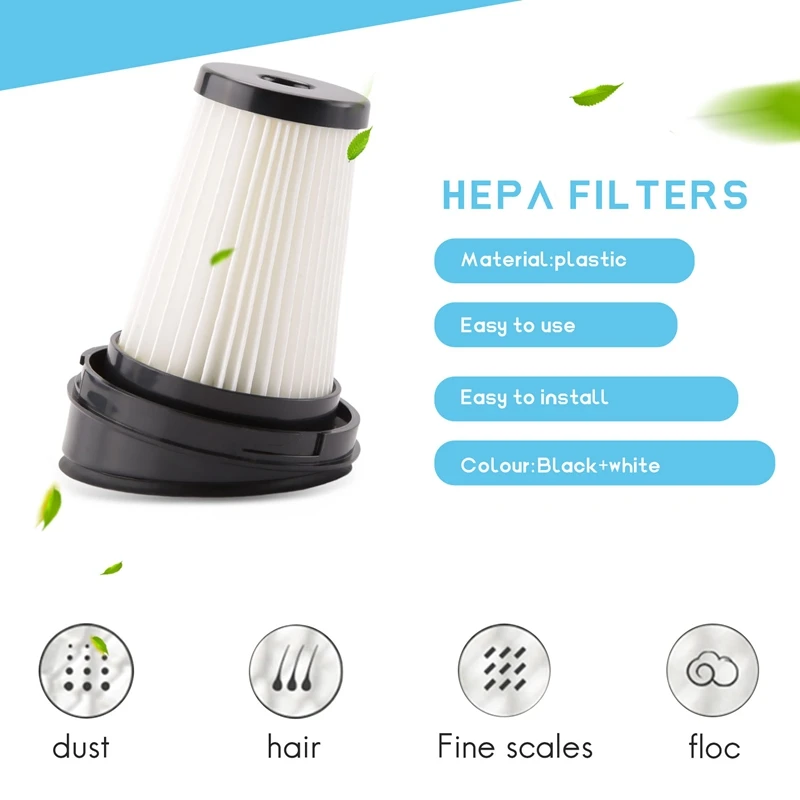 4 Stück Hepa-Filter für Grundig VCH9629 VCH9630 VCH9631 VCH9632 – ersetzt Teilenummer 9178008590