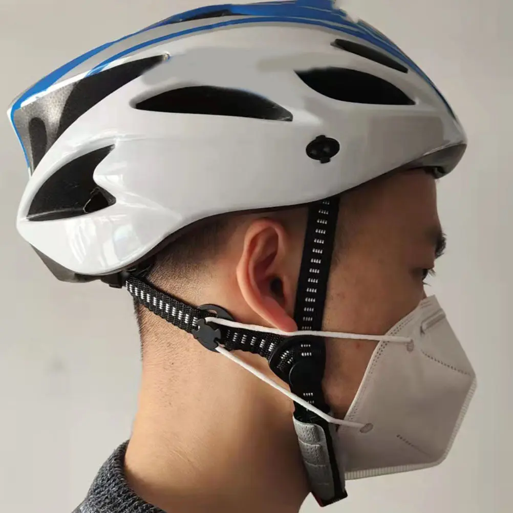 

2Pairs Ski Mask Clip Lightweight Plastic Mask Fixing Tool Professional Safe Efficient for Skiing Snowboarding Cycling