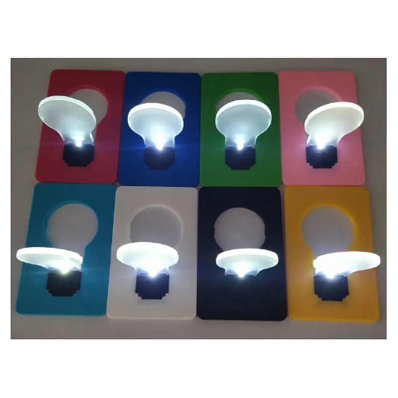 

ABBO-Bedroom Lighting Simplified: 8 Pocket Card USB Mini LED Night Lights, Energy-Saving Design