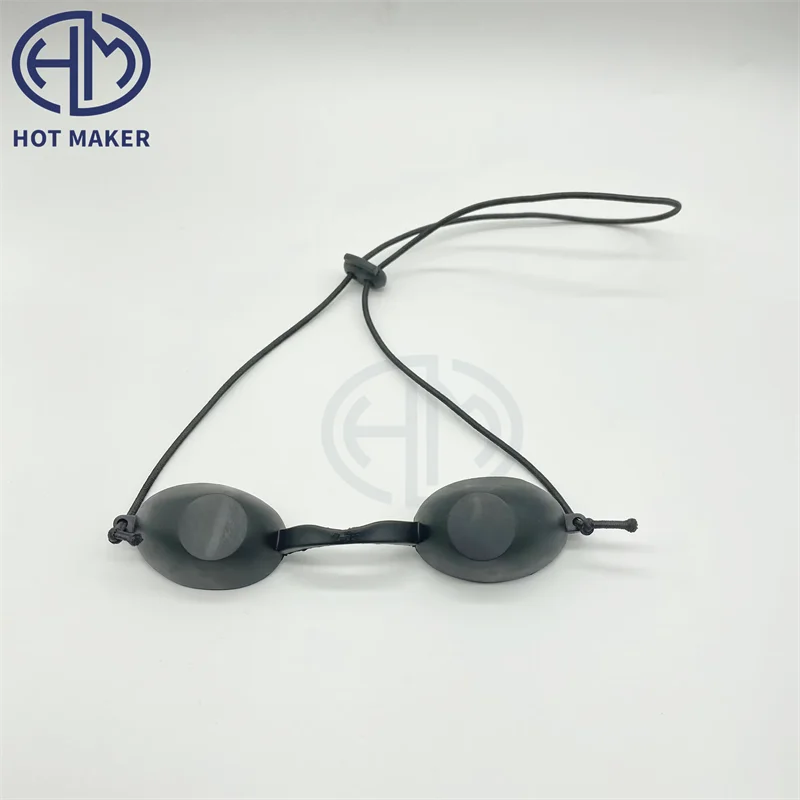 Black Glasses Laser Eye Masks For IPL Beauty  Patients