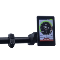 N26R-M6T-SM Electric Bike Meter LCD Display 24V-60V Universal Scooter LCD Panel Color Dot Matrix Screen Bicycle Speed Display