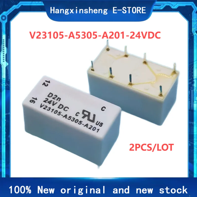 2PCS/LOT  100% New V23105-A5305-A201-24VDC