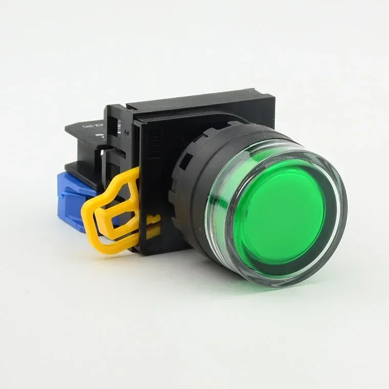 New IDEC and Spring Light Button YW1L-MF2E10Q4G R (YW-DE) 22MM Self Reset，DC24 self-locking normally open red