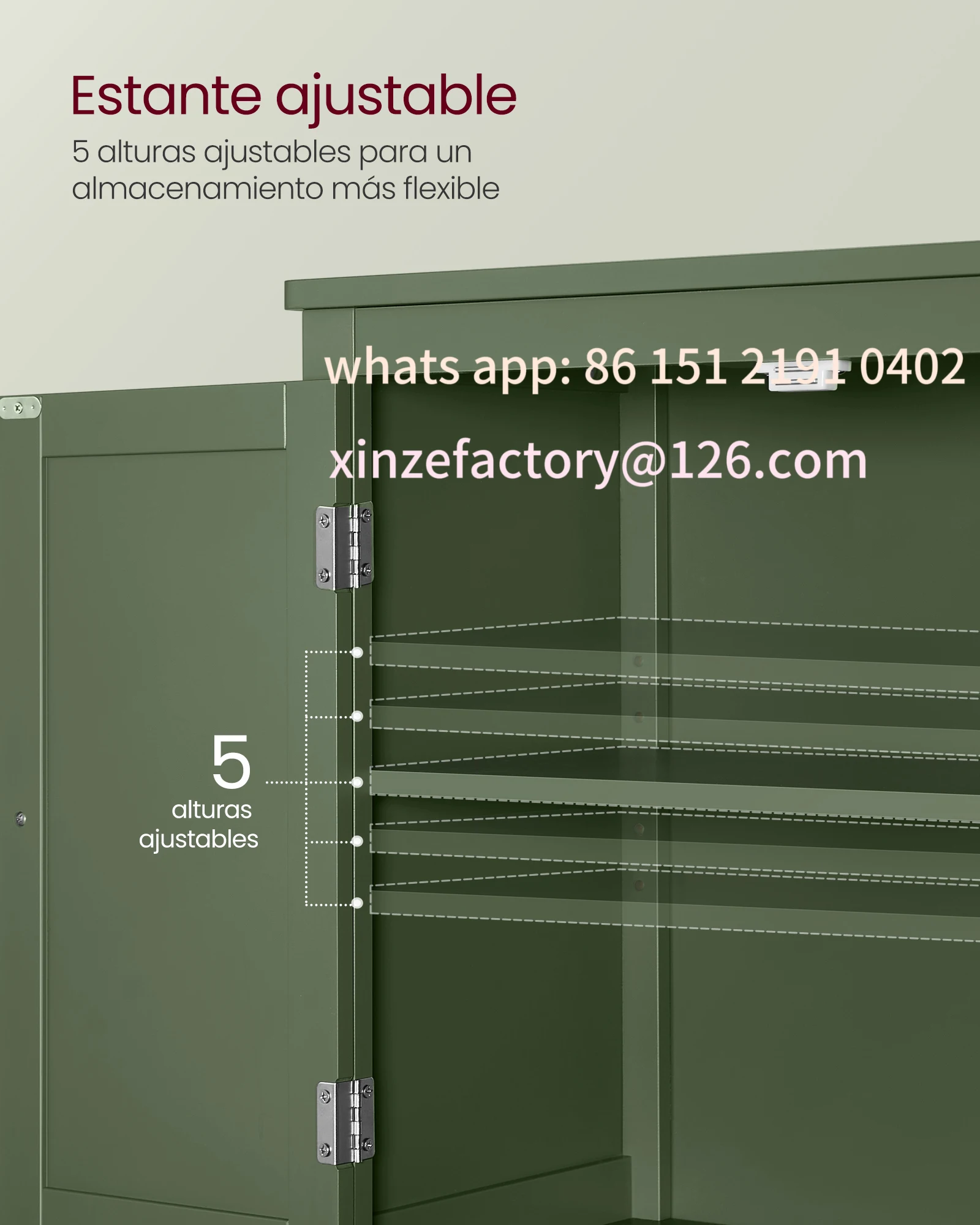 تخصيص 4-drzwiowa wolnostojosca drewniana szafkaamilienkowa z Regulowanemi postkami dojojowyaniya podljog Ovo do